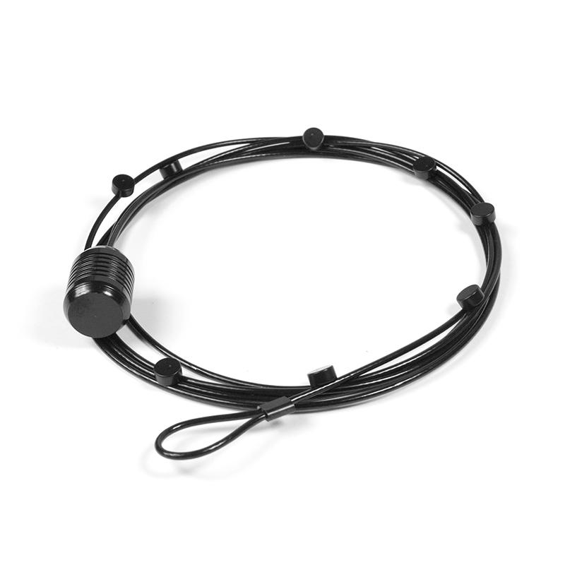 trendform Fotoleine STEELY DAN BLACK 8 Magnete / 150 cm