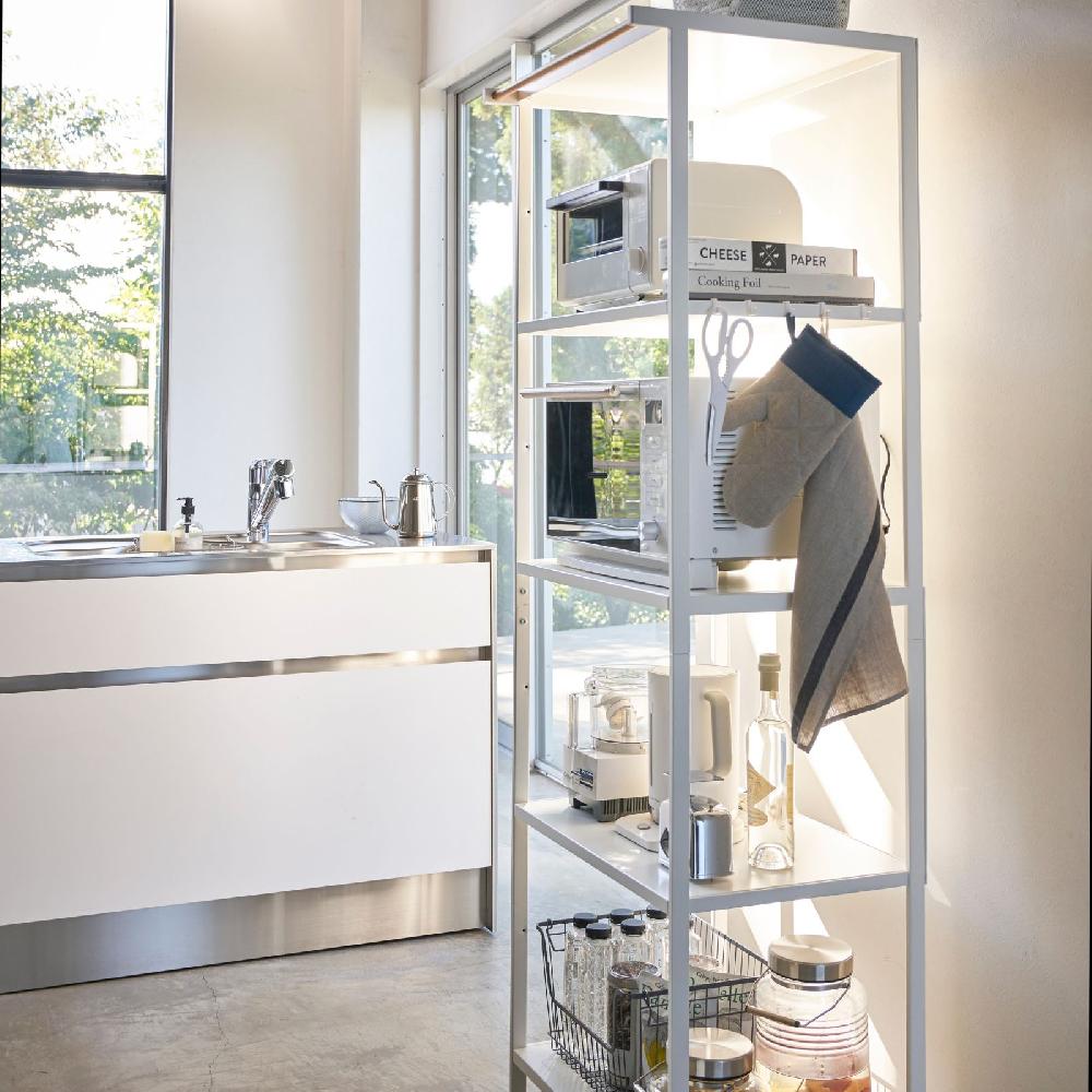 Trendform Fünfstufiges Aufbewahrungsregal TOWER Weiss