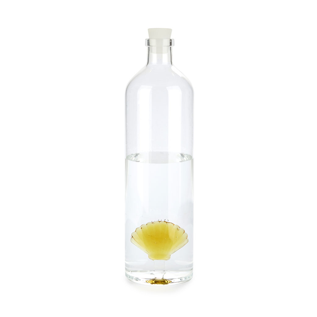 Trendform Glasflasche ATLANTIS SHELL 1.2 L Gelb Borosilicate