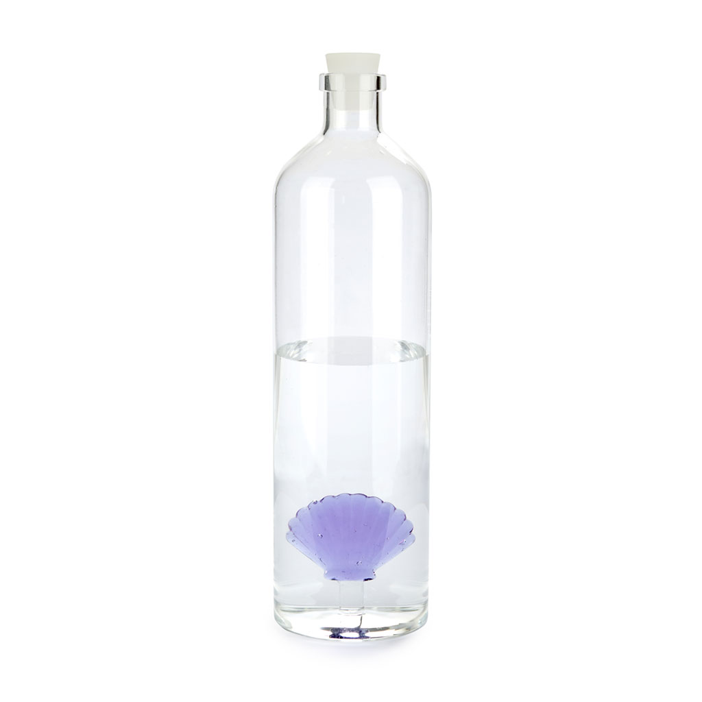 Trendform Glasflasche ATLANTIS SHELL 1.2 L Lila Borosilicate
