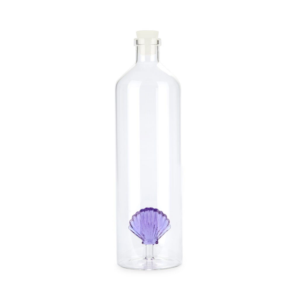 trendform Glasflasche ATLANTIS SHELL 1.2 l lila Borosilicate