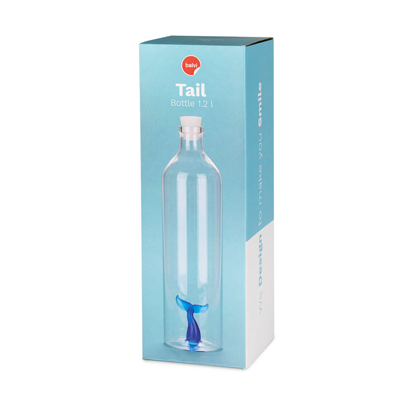 Trendform Glasflasche ATLANTIS TAIL 1.2 L Borosilicate