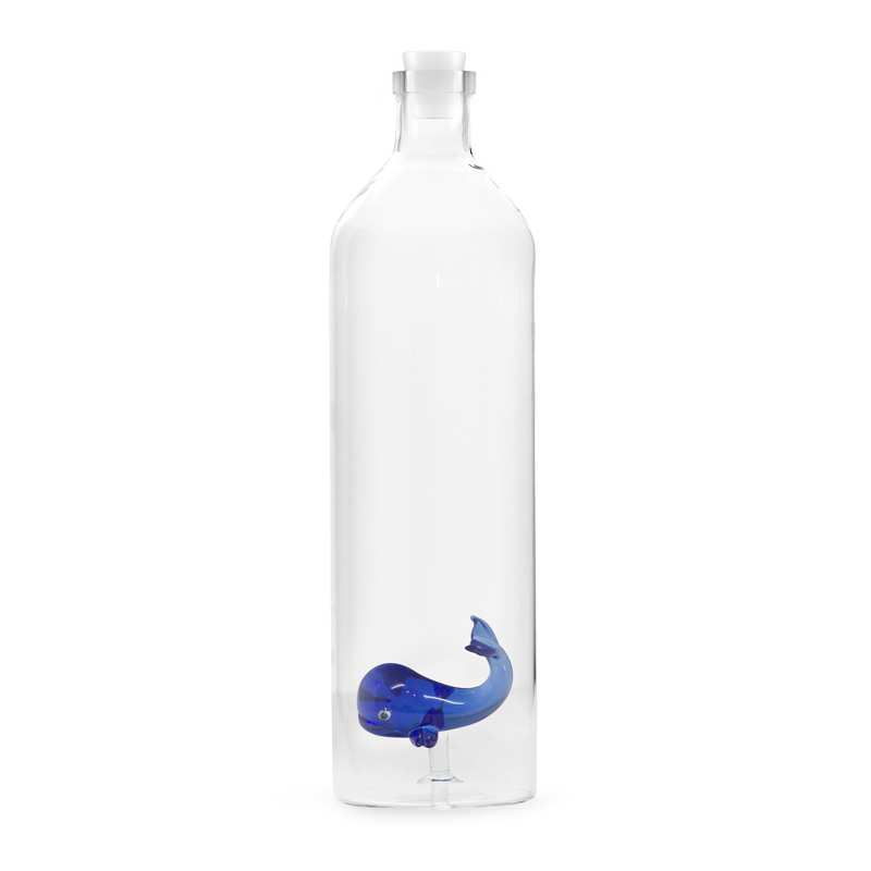 Trendform Glasflasche BLUE WHALE 1.2 L Borosilicate