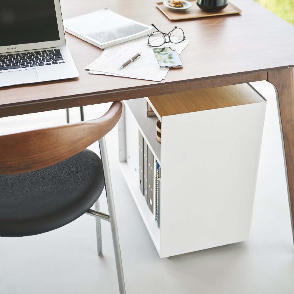 Trendform Halbgeschlossener Aufbewahrungswagen TOWER Weiss