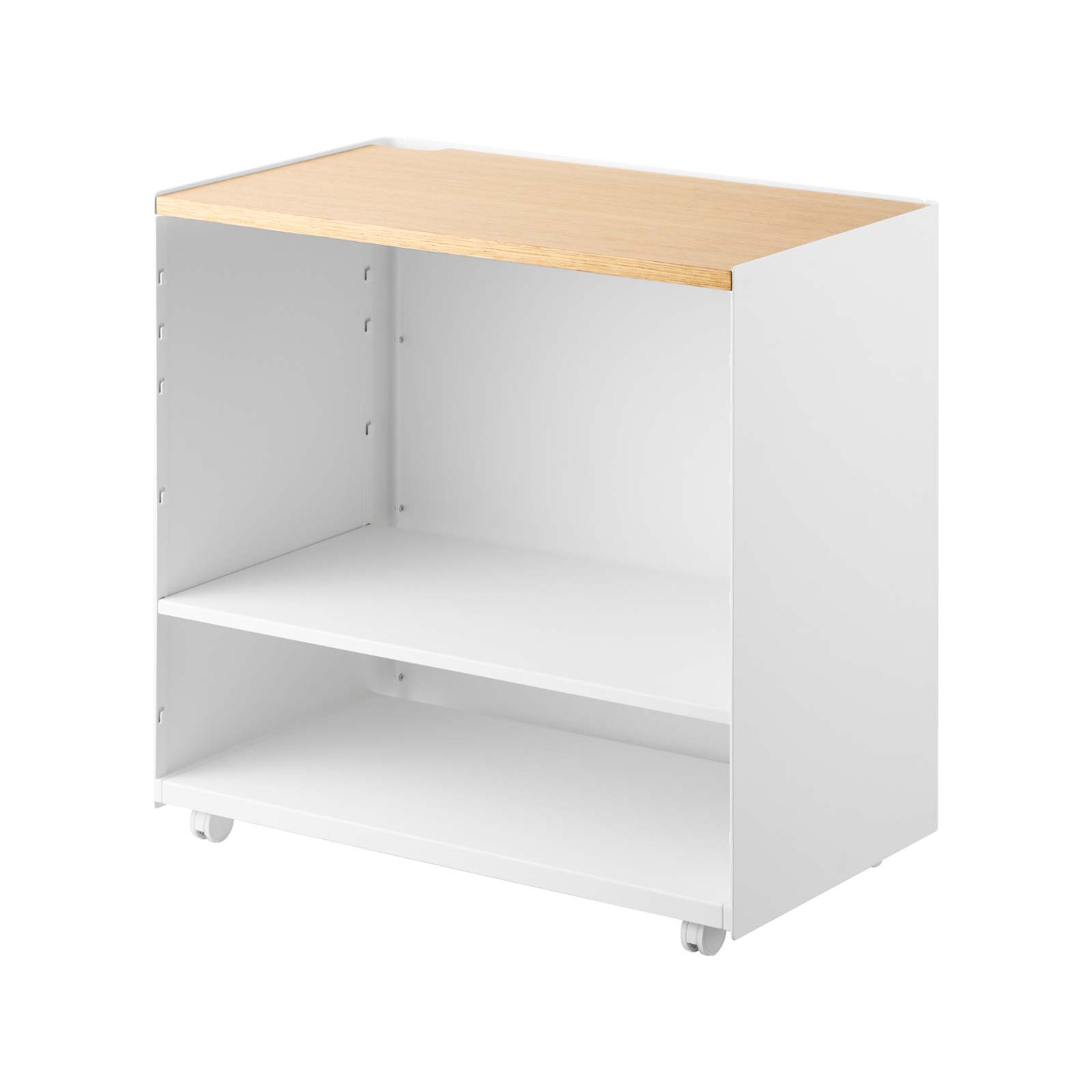 trendform Halbgeschlossener Aufbewahrungswagen TOWER weiss