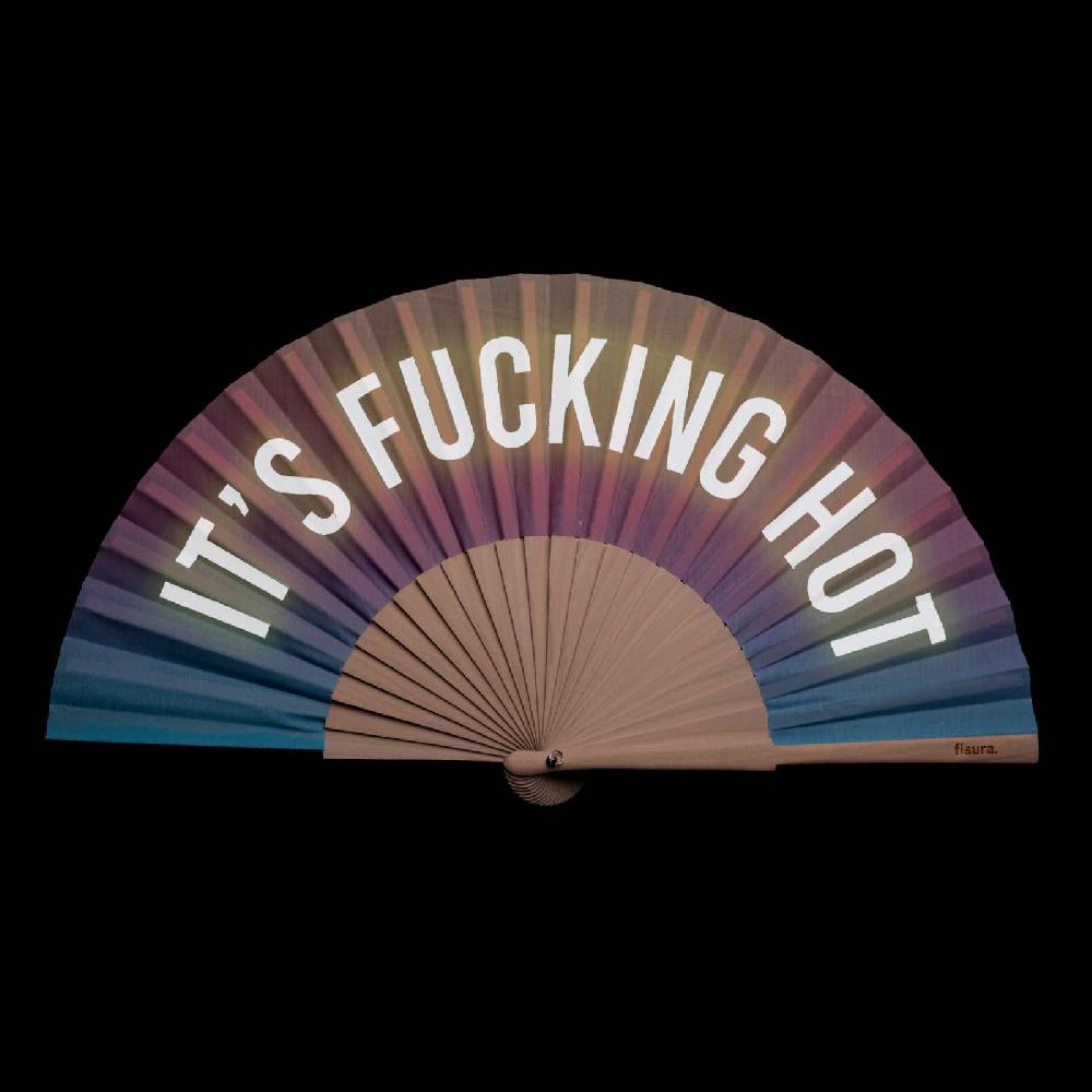 Trendform Handfächer IT'S FUCKING HOT Gradient Glow In The Dark