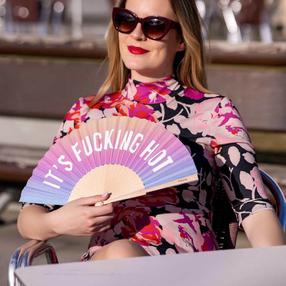 Trendform Handfächer IT'S FUCKING HOT Gradient Glow In The Dark