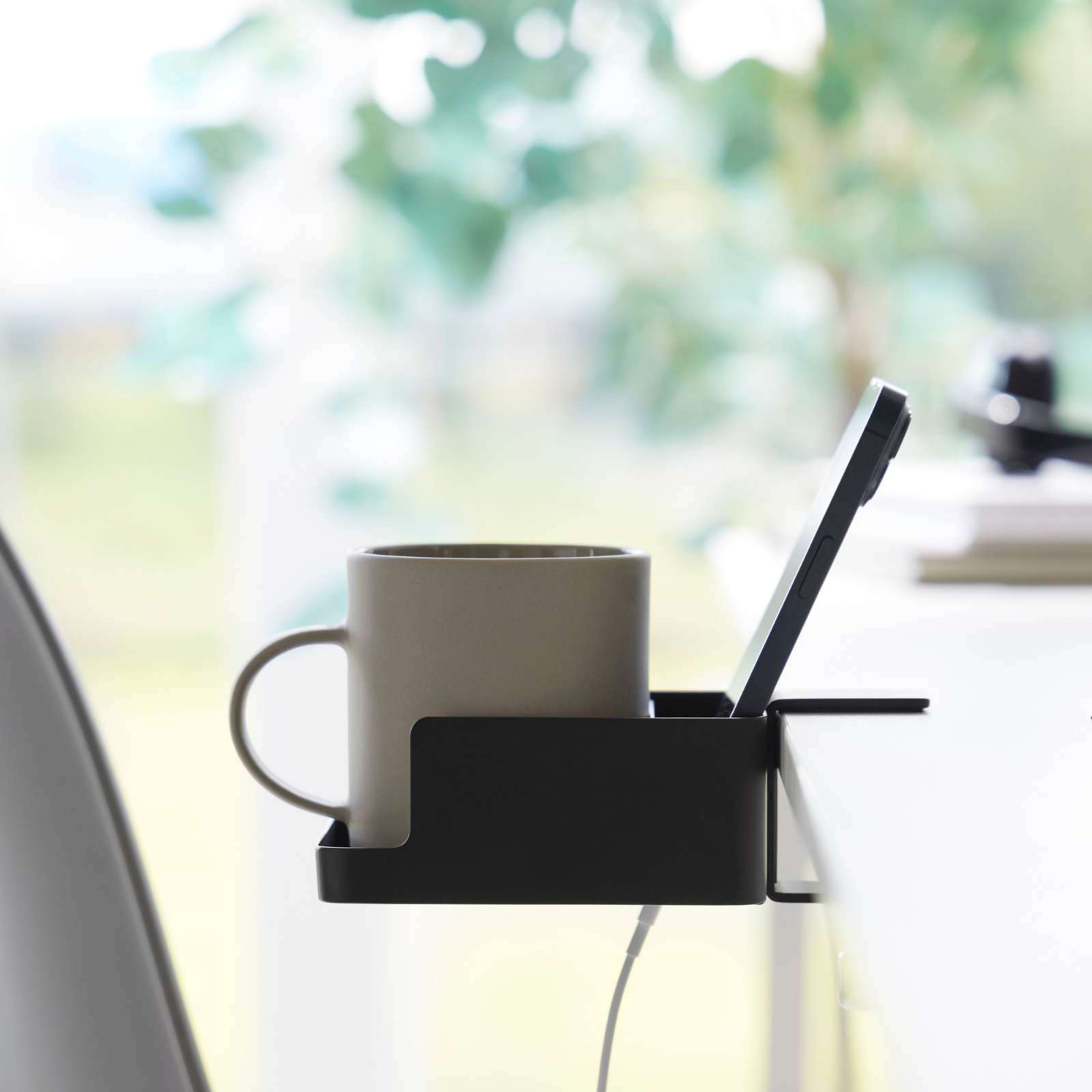 Trendform Handy- & Getränke-Klemm-Halter TOWER Schwarz