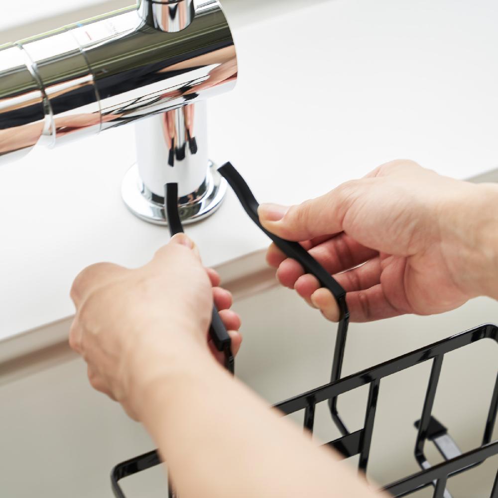 Trendform Hängender Spülbecken-Organizer TOWER Schwarz