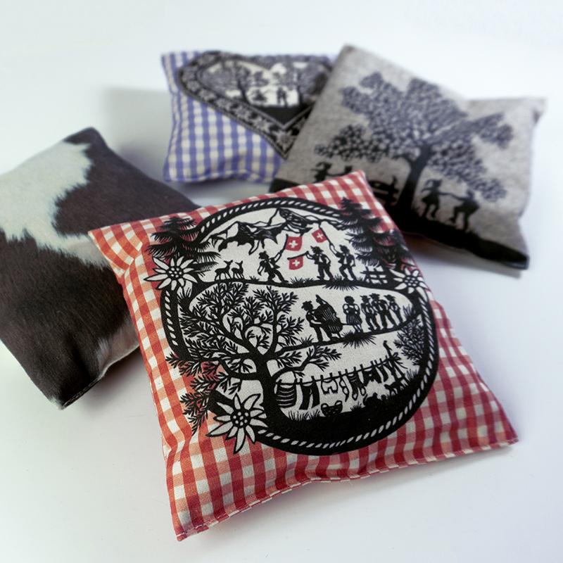 Trendform KIRSCHKERN-KISSEN MINI Tree Grau Scherenschnitt By Esther Gerber