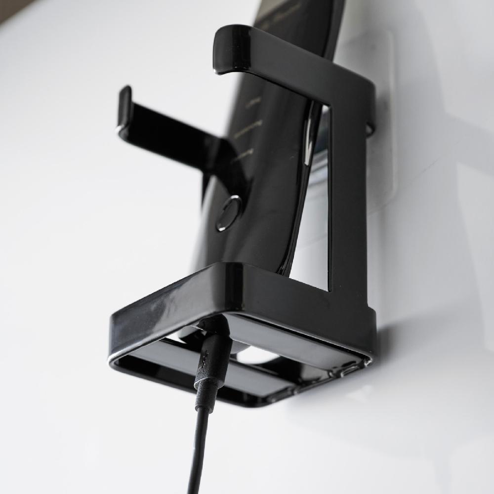 Trendform Klebehaken-Halter Für Hautpflegegeräte TOWER Schwarz