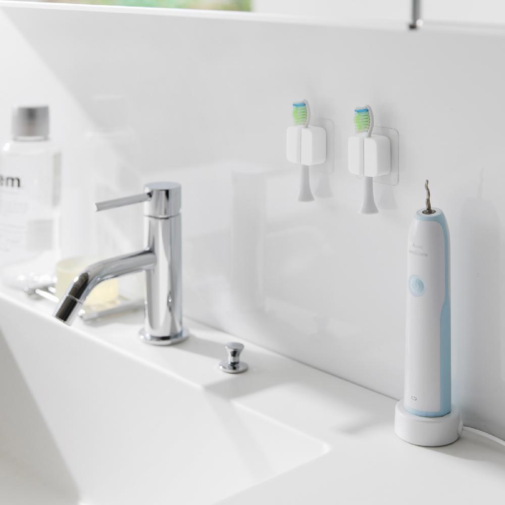 Trendform Klebehaken-Mehrzweckhalter TOWER Weiss 2er Set