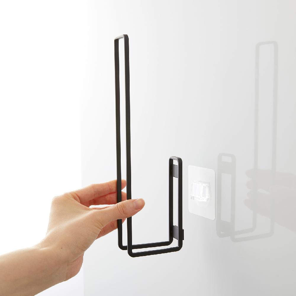 Trendform Klebehaken-Toilettenpapierhalter TOWER Schwarz