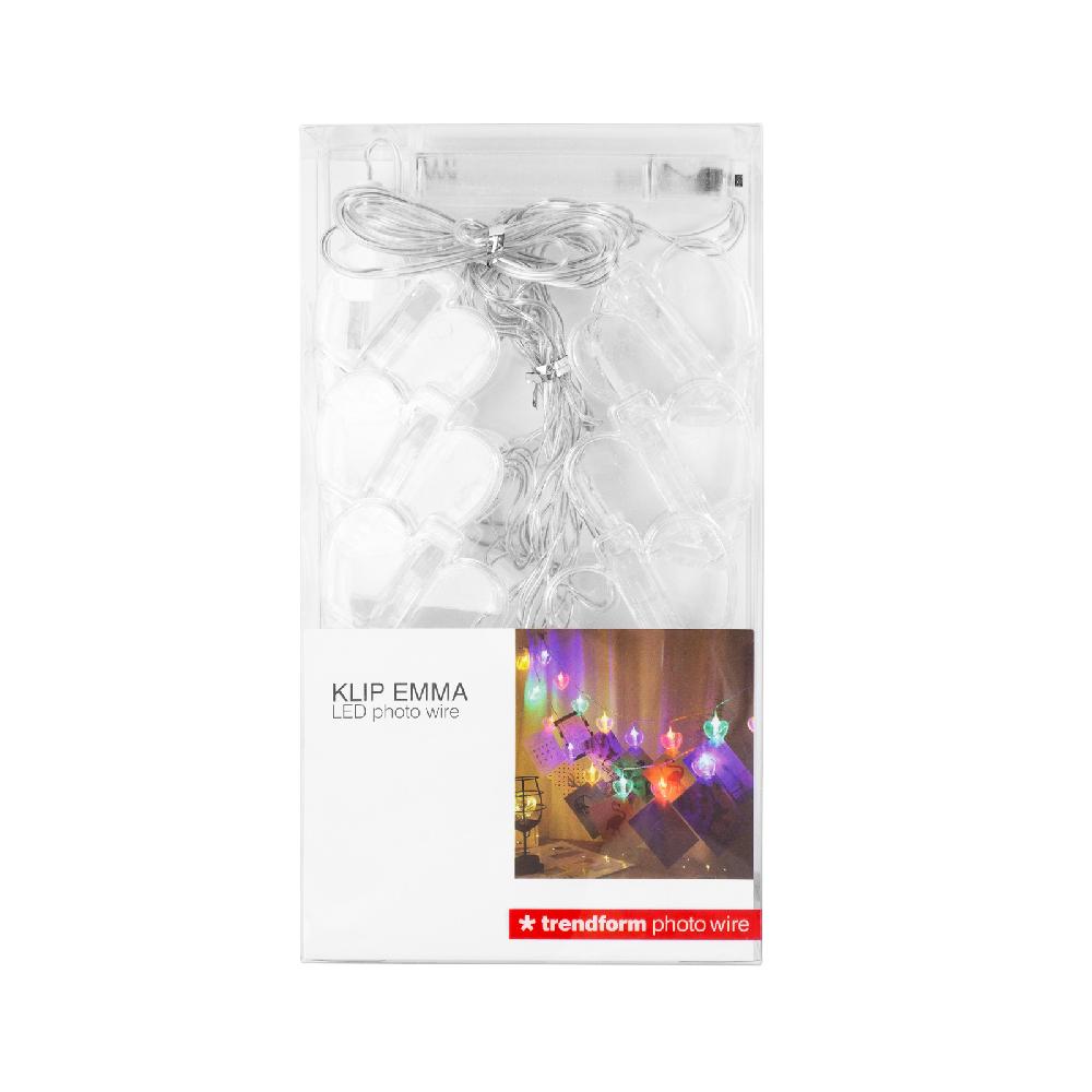 Trendform LED-Clipkette KLIP EMMA Multicolor 10 Clips / 150 Cm