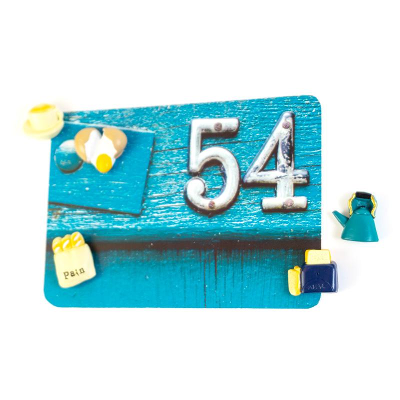 Trendform Magnete PETIT DÉJEUNER 5er Set Multicolor