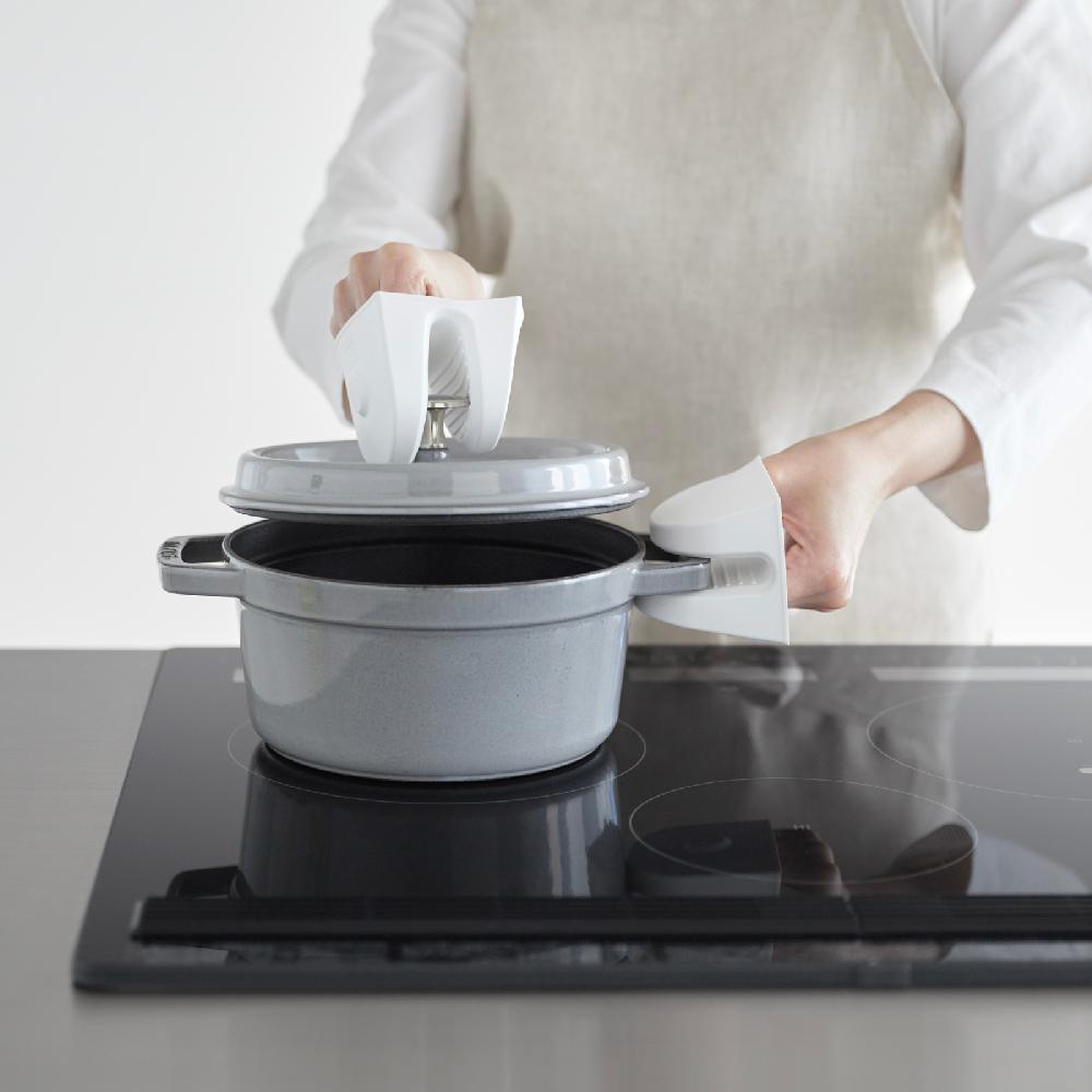 Trendform Magnetischer Topfhalter TOWER Weiss 2er Set