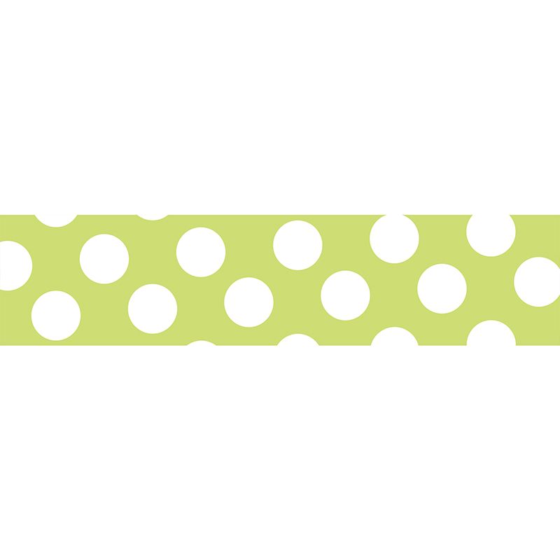 trendform Masking tape MASTÉ BASIC Neon Light Green/Dot 15 mm