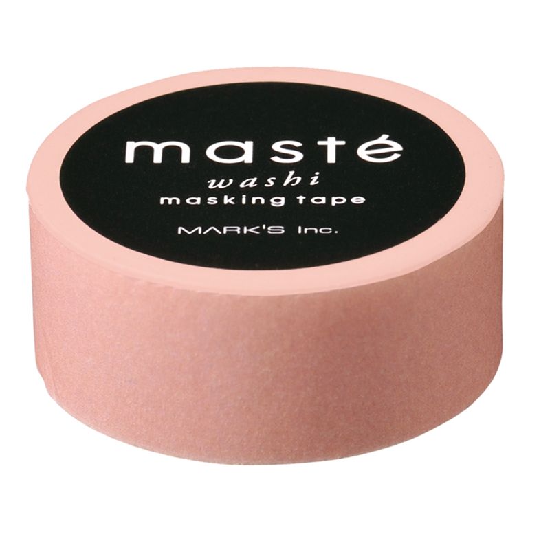 trendform Masking tape MASTÉ BASIC Pinkbeige/Plain 15 mm