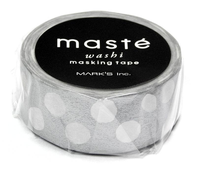 trendform Masking tape MASTÉ BASIC silver/polka dots