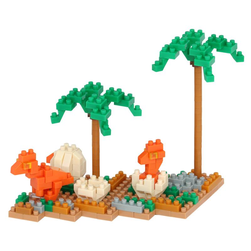 trendform Mini NANOBLOCK Hatching Tyrannosaurus Rex