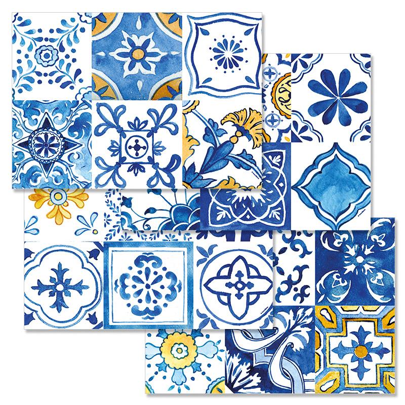trendform Papiertischset AZULEJOS 4 Sujets à 12 Blatt
