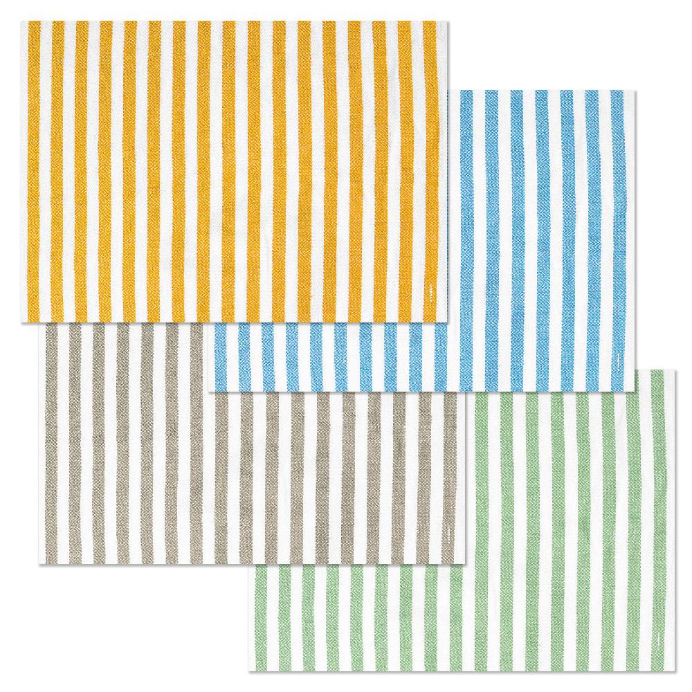 trendform Papiertischset BEACH DAY 4 Sujets à 12 Blatt