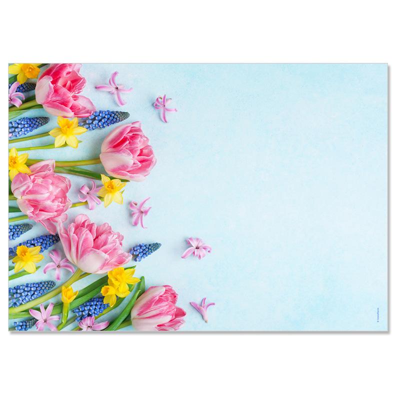 Trendform Papiertischset BOUQUET 4 Sujets à 12 Blatt
