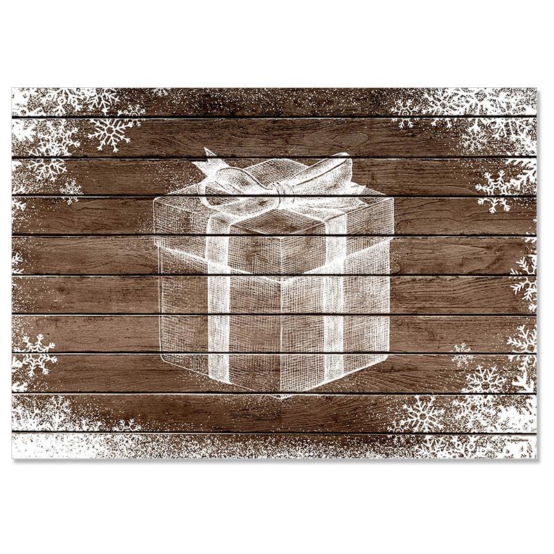 Trendform Papiertischset CHRISTMAS LODGE 4 Sujets à 12 Blatt