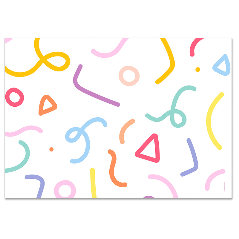 Trendform Papiertischset CONFETTI 4 Sujets à 12 Blatt