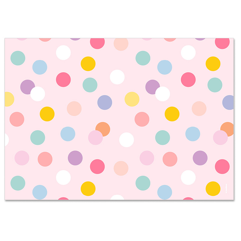 Trendform Papiertischset CONFETTI 4 Sujets à 12 Blatt