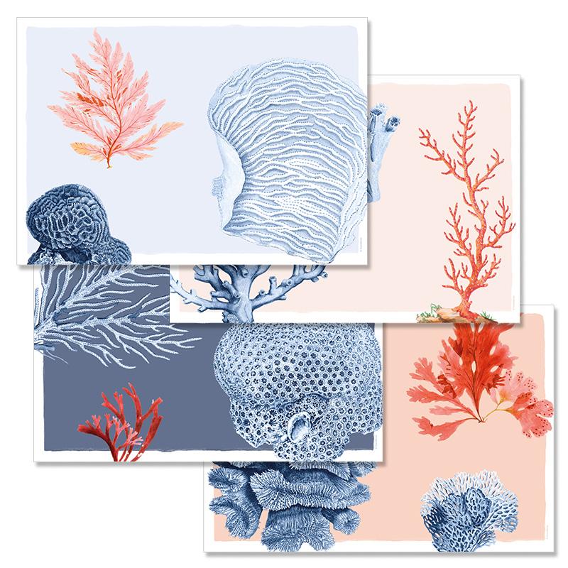 trendform Papiertischset EL MAR 4 Sujets à 12 Blatt