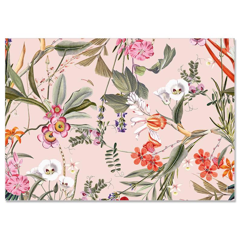 Trendform Papiertischset FLORAL LUXE 4 Sujets à 12 Blatt