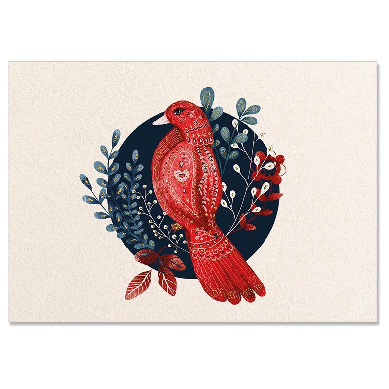 Trendform Papiertischset FOREST LIFE 4 Sujets à 12 Blatt