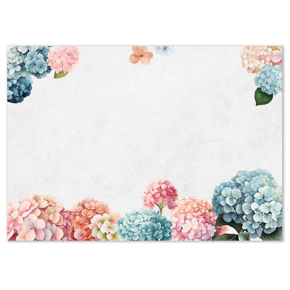 Trendform Papiertischset HORTENSIA 4 Sujets à 12 Blatt