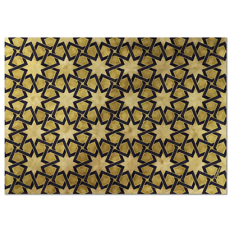 Trendform Papiertischset MOROCCAN NIGHTS 4 Sujets à 12 Blatt