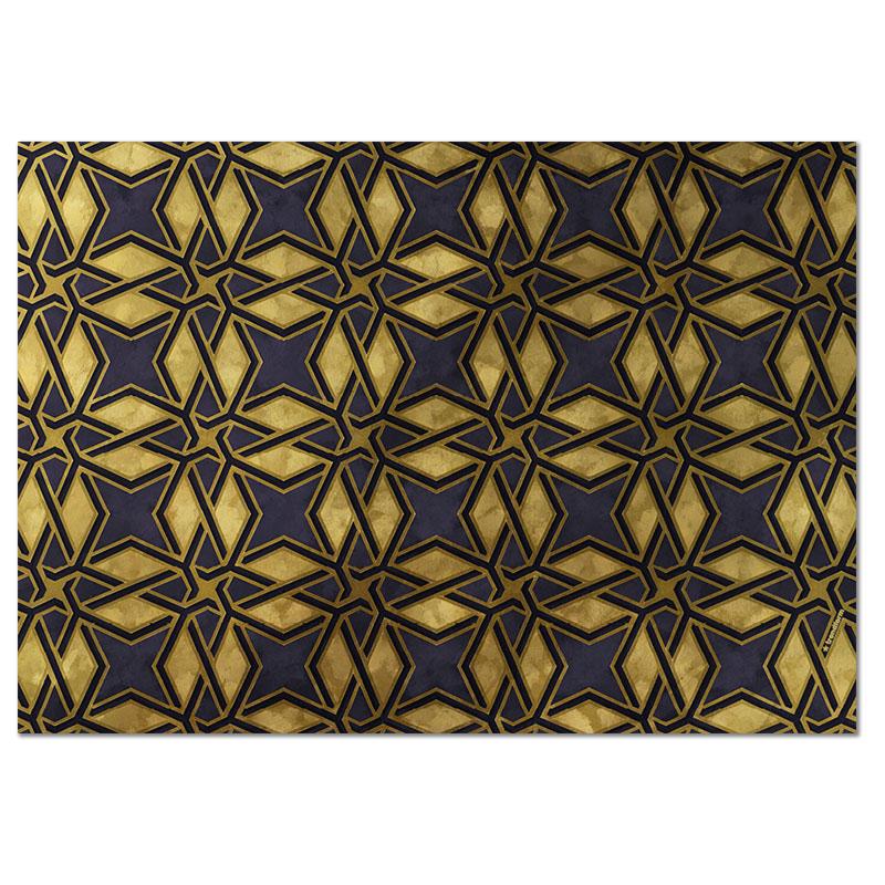 Trendform Papiertischset MOROCCAN NIGHTS 4 Sujets à 12 Blatt