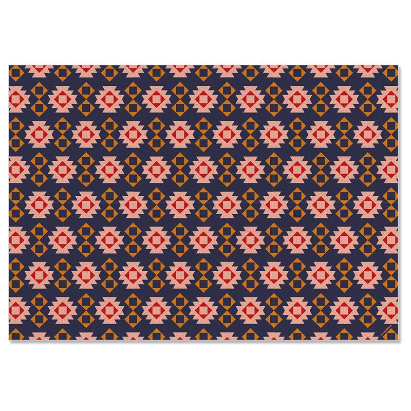 Trendform Papiertischset NAVAJO 4 Sujets à 12 Blatt