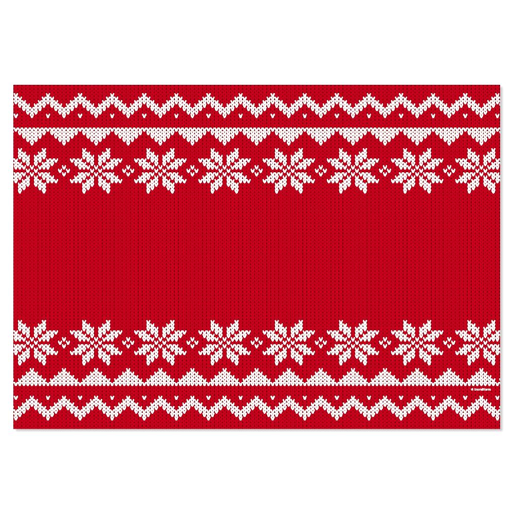 Trendform Papiertischset NORDIC CHRISTMAS 4 Sujets à 12 Blatt