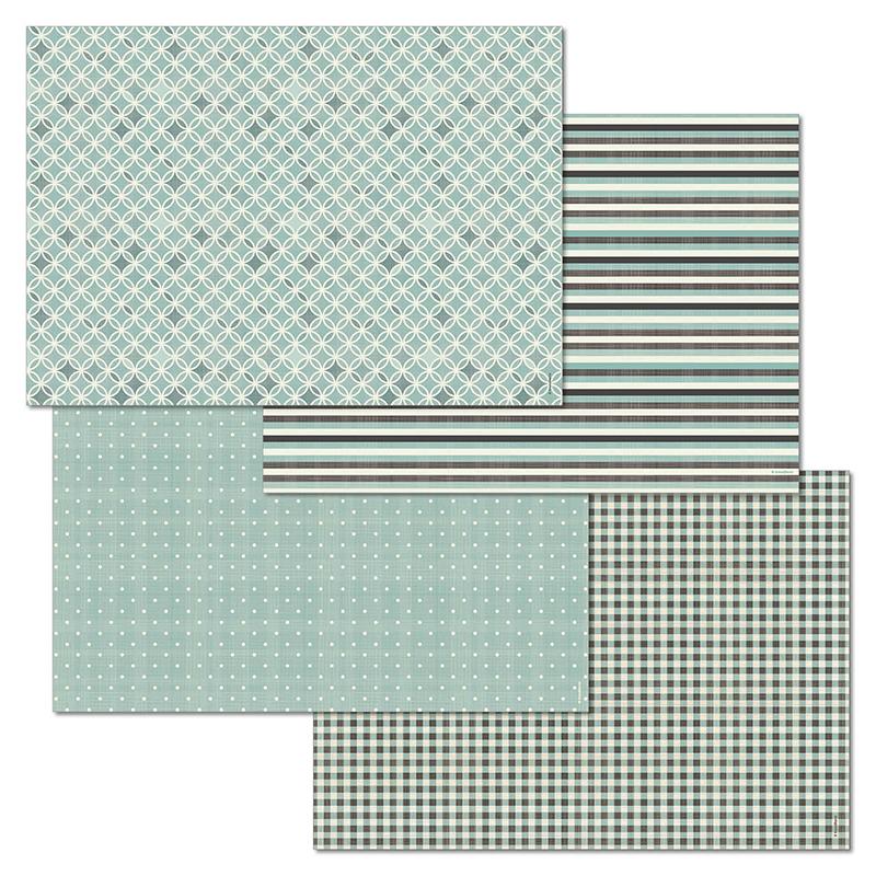 trendform Papiertischset PARAMOUNT 4 Sujets à 12 Blatt