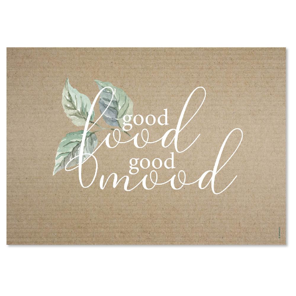 Trendform Papiertischset PLEASURE 4 Sujets à 12 Blatt