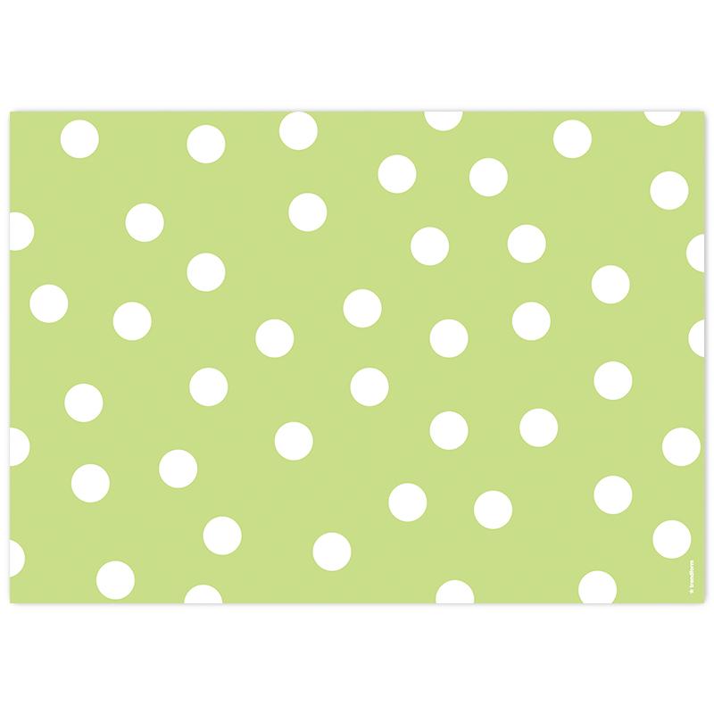 Trendform Papiertischset POLKA AQUA 4 Sujets à 12 Blatt