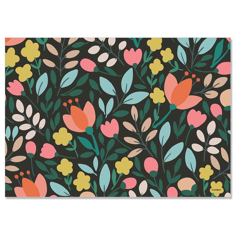 Trendform Papiertischset SPRING 4 Sujets à 12 Blatt