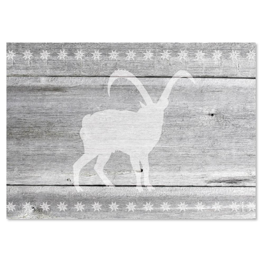 Trendform Papiertischset STEINBOCK 4 Sujets à 12 Blatt