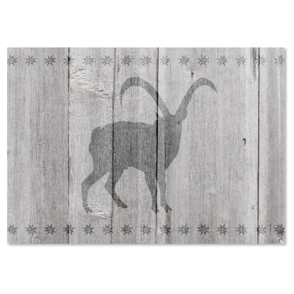 Trendform Papiertischset STEINBOCK 4 Sujets à 12 Blatt