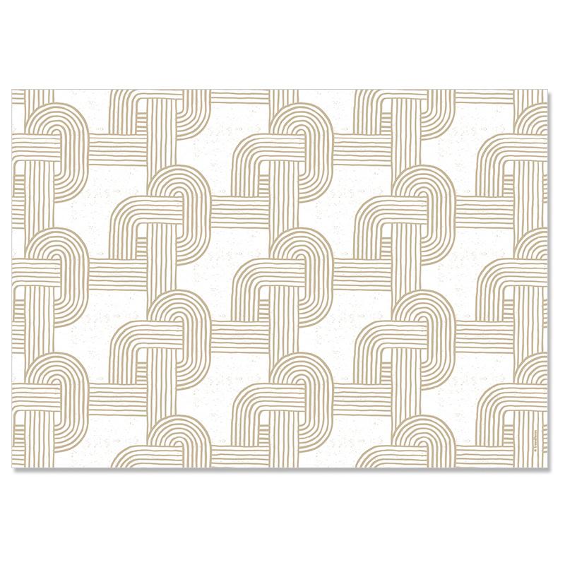 Trendform Papiertischset STONE GARDEN 4 Sujets à 12 Blatt