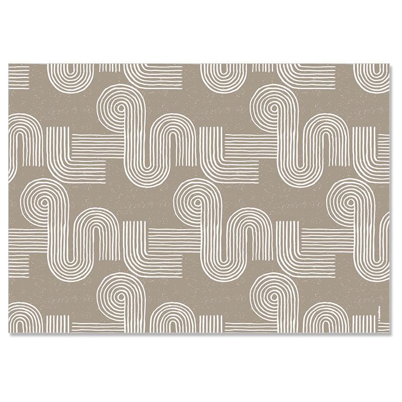 Trendform Papiertischset STONE GARDEN 4 Sujets à 12 Blatt