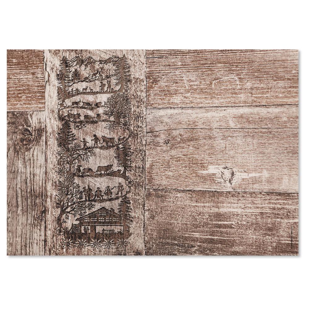 Trendform Papiertischset SWISS TRADITION 4 4 Sujets à 12 Blatt