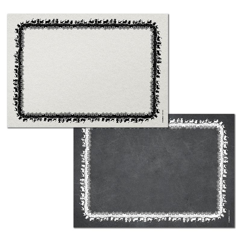 Trendform Papiertischset SWISS TRADITION 6 2 Sujets à 25 Blatt