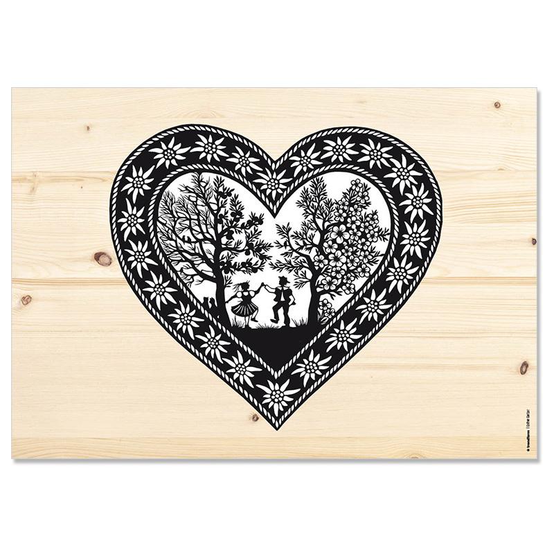 Trendform Papiertischset SWISS TRADITION 7 4 Sujets à 12 Blatt