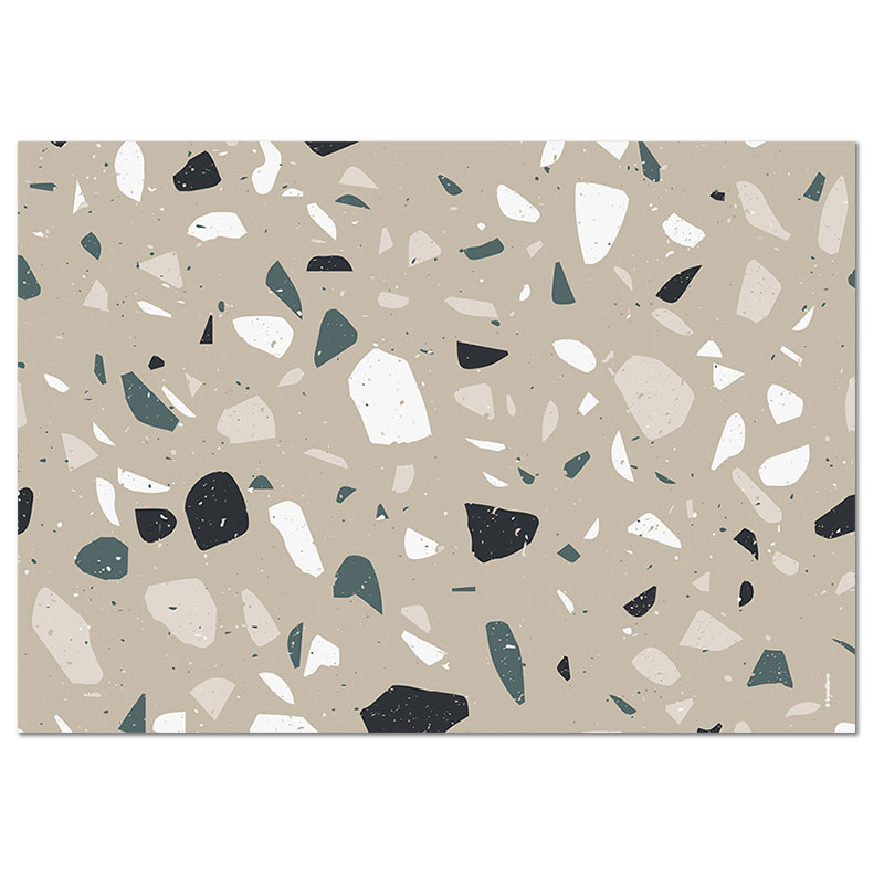 Trendform Papiertischset TERRAZZO 4 Sujets à 12 Blatt